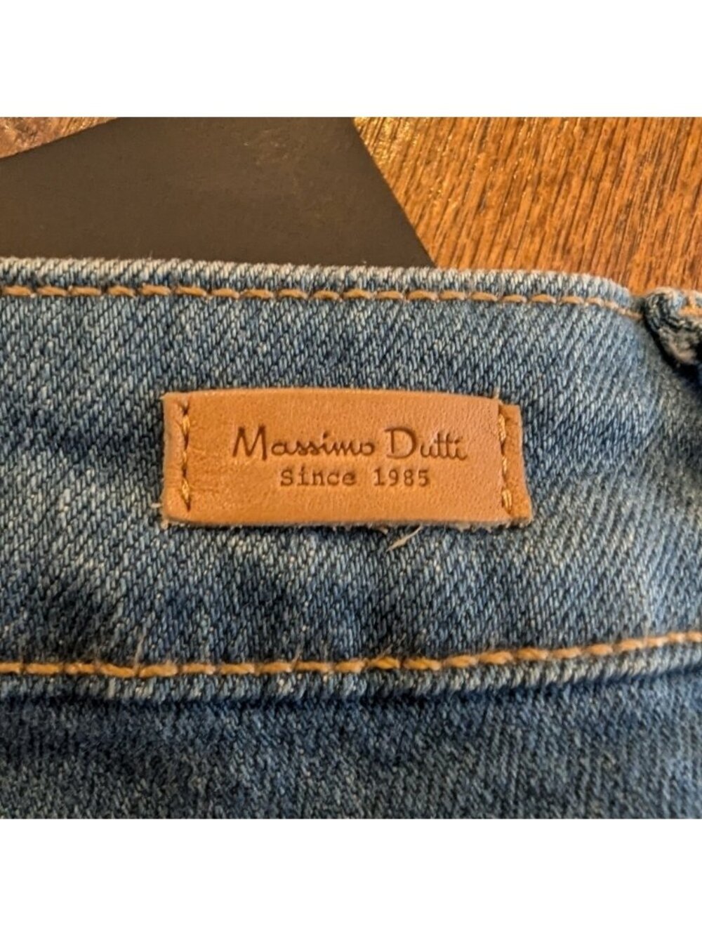 Massimo Dutti High Rise ankle flare Jeans US size 6, Eu 38 - Picture 7 of 15